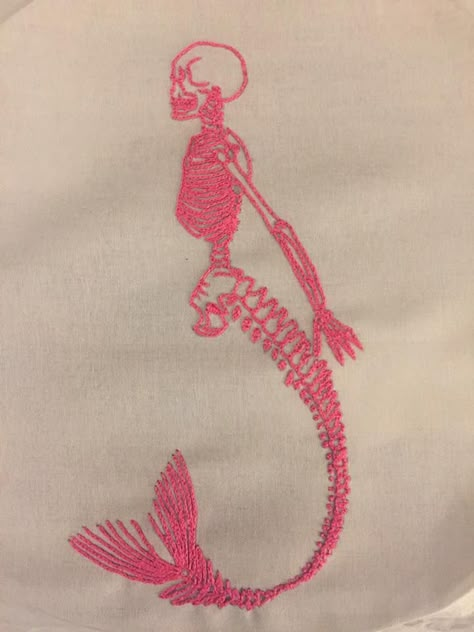 Embroidery Mermaid