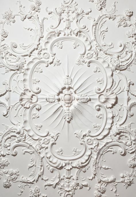 Royal Wallpaper, Relief Sculpture, White Aesthetic, Rococo, White Marble, Textures Patterns, Emboss, Color Inspiration, Art Wallpaper