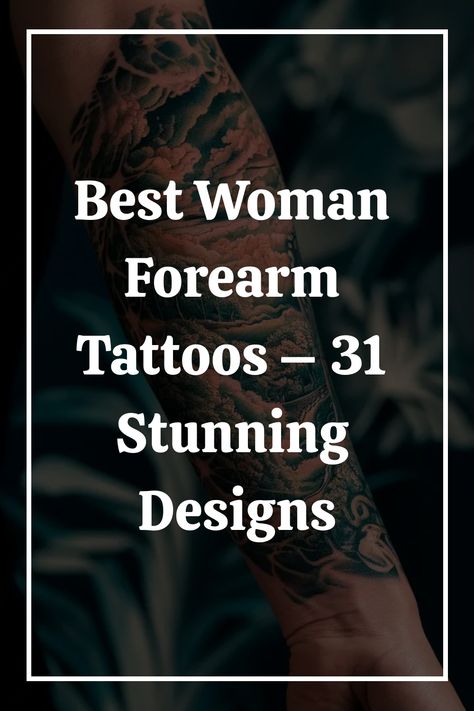 Best Woman Forearm Tattoos – 31 Stunning Designs Tattoo Idea Arm Woman, Irish Half Sleeve Tattoos For Women, Word Tattoos On Arm For Women, Woman Forarm Tattoos, Fill In Ideas For Sleeve Tattoos, Native American Feather Tattoos For Women, Elegant Tattoo Sleeve, Tattoo Ideas Female Quotes Inspirational, Never Forget Who You Are Tattoo