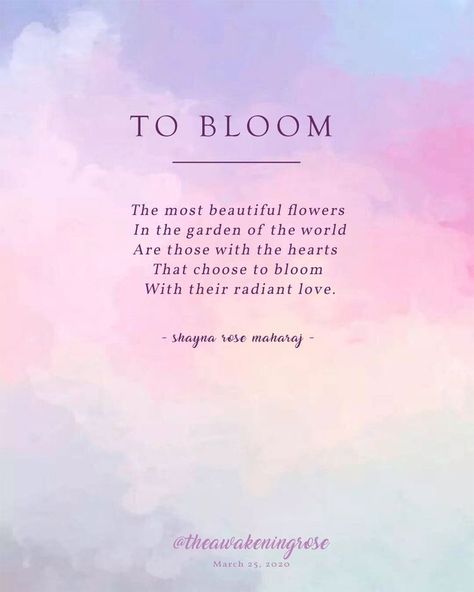 Quotes About Flowers Blooming, Bloom Logo, Cherish Quotes, Bloom Quotes, Pastel Quotes, Floral Quotes, 36th Birthday, Memory Keeping, Vision Boards