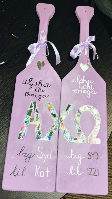 Twin Paddles Sorority, Sorority Paddles Twins, Twin Sorority Paddles, Paddle Sorority Big, Little Gifts Sorority, Big Little Paddles, Greek Paddles, University Of Tampa, Sorority Recruitment Outfits