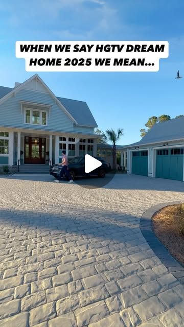 HGTV on Instagram: "HGTV Dream Home 2025 is where the heart is. ❤️ You can enter for a chance to win this stunning home in the Bluffton, SC (a $2.2M grand prize!) starting 12/17. Sign up for sweepstakes reminders now at our link in bio or hg.tv/dream ✨ Designed by @bpatrickflynn" Hgtv Dream Home 2025, Bluffton Sc, Hgtv Dream Home, 2025 Vision, Dream Design, Where The Heart Is, Dream Home, To Win, Link In Bio