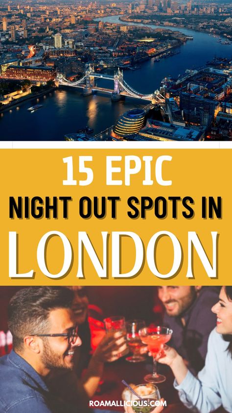 London is a city that never sleeps. There are always new places to explore, and there is always something happening somewhere. London offers something for everyone, from parties in the world-famous Fabric nightclub to many small underground venues. Discover some epic spots for a night out in London. Ultimate night out London travel tips. London Night Life, Recipes For Instant Pot, Instant Pot Air Fryer, Night Out In London, London Bucket List, Places To Explore, London Trip, London Night, City That Never Sleeps