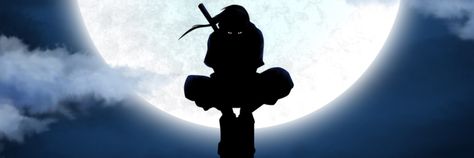 Itachi header Naruto, Moon, Twitter, Anime