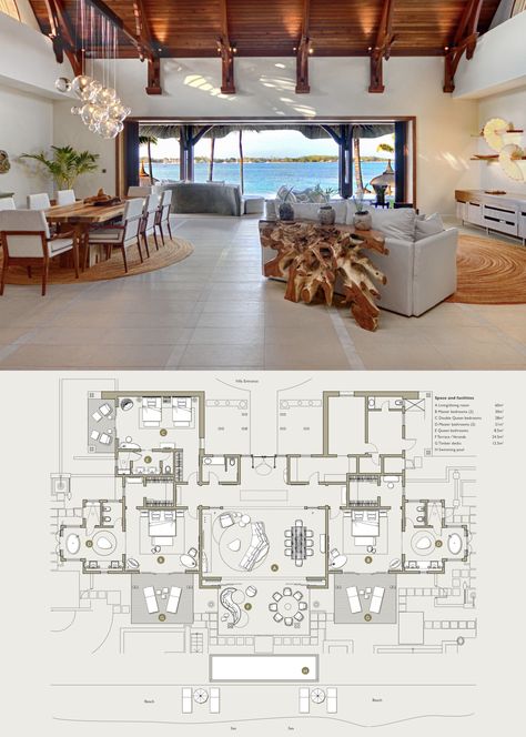 Resort Beach Design, Resort Spa Plan Layout, Resort Floor Plan Layout, Beach Resort Design Plan Layout, Villa Resort Design Plan, Spa Design Plan, Resort Villa Plan, Resort House Design, Resort Design Plan Layout