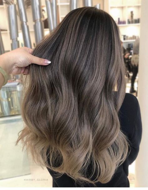 Ashy Mid Brown Hair, Cool Toned Brown With Highlights, Light Cool Brown Balayage, Brown Toned Balayage, Ash Brown Mushroom Balayage, Cool Brown Balayage Hair, Mush Room Brown Hair, Brown Hair Ash Balayage, Ash Brown Balayage Money Piece