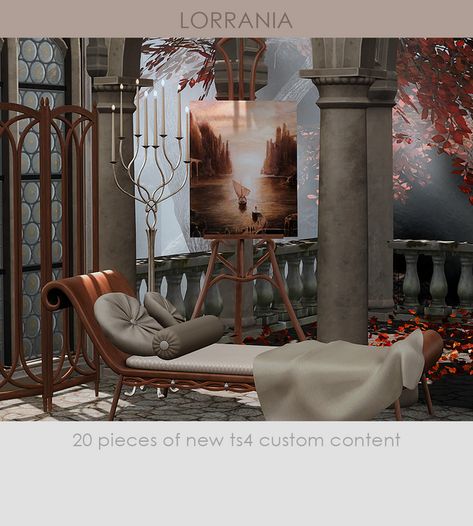 [KHD] Lorrania Set [April Reward] | Kerrigan House Designs on Patreon Sims 4 Decor, Bathroom Outdoor, Sims 4 Build, Sims 4 Houses, Sims House, The Sims4, Sims Mods, Sims 4 Custom Content, Maxis Match