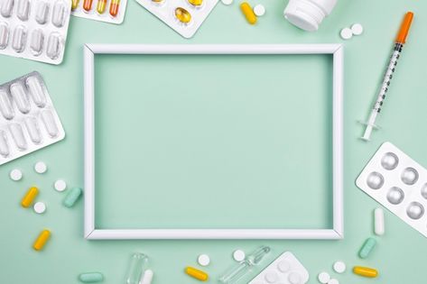 Medical Frame, Pharmacy Art, Empty Frame, Retro Crafts, Photo Arrangement, Medical Wallpaper, Empty Frames, Pharmacy Design, Photoshop Design Ideas