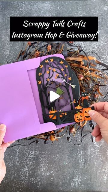 Leanne - card maker on Instagram: "Happy Hauntings Scrappy Tails Crafters! It’s time for some Halloween inspiration! Join us for a fun filled hop featuring our new “Horror Classics” release! You can hop along with us for your chance to win one of two $25 gift cards to the Scrappy Tails shop! The hop ends 9/6/24 @ 11:59 PM EST. Winners will be announced on the Scrappy Tails Instagram and Facebook page on or around 9/7/24.   Please visit my blog for more details about this Halloween pop up card and product links.    Here’s how to participate:  💜Like this post and leave a comment! (comment on every post for a higher chance to win)  💜Follow Scrappy Tails Crafts  💜Follow Me!    💜Feel free to tag some friends who might want to enter too! Each tag is an additional entry   Here is the hop line Halloween Pop Up Cards, Some Friends, 11 59, Halloween Inspiration, Pop Up Cards, Card Maker, Gift Cards, To Win, My Blog