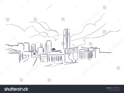 Oklahoma City usa America vector sketch city illustration line art #Ad , #AFFILIATE, #America#vector#usa#Oklahoma Illustration Line Art, Vector Sketch, City Illustration, Oklahoma City, Vector Graphics, Oklahoma, Line Art, Stock Vector, Royalty Free Stock Photos