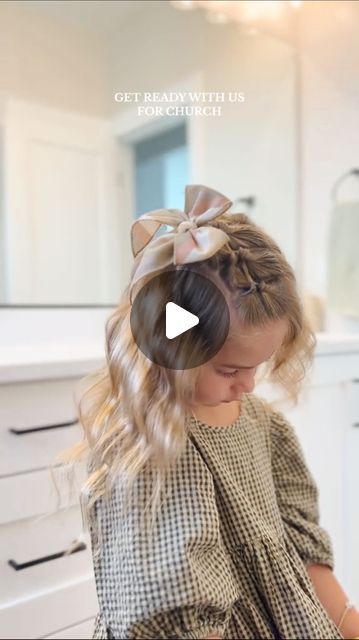 Cute Toddler Hairstyles, Bow Tie Hair, Toddler Hair Bows, Toddler Hairstyles Girl, Bow Hairstyle, Toddler Bows, Toddler Hair, This Morning