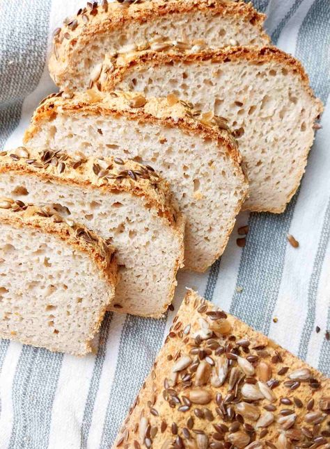 Learn how to make this delicious gluten-free sorghum flour bread with my step-by-step instructions! Sorghum Bread Recipe, Pain Sans Gluten, Sorghum Flour, Gluten Free Recipes Bread, Vegan Bread, Flour Recipes, Bread Flour, Gluten Free Bread, Sans Gluten