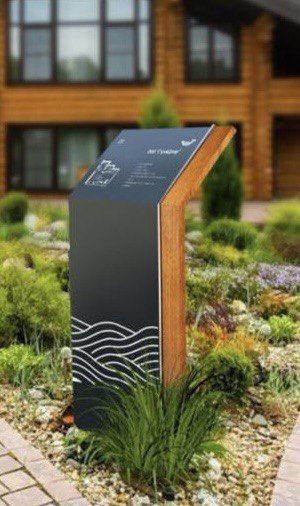 Monument Signage, Interpretive Signage, Wood Signage, Park Signage, Gradient Color Design, Wayfinding Signage Design, Monument Signs, Urban Landscape Design, Wayfinding Design