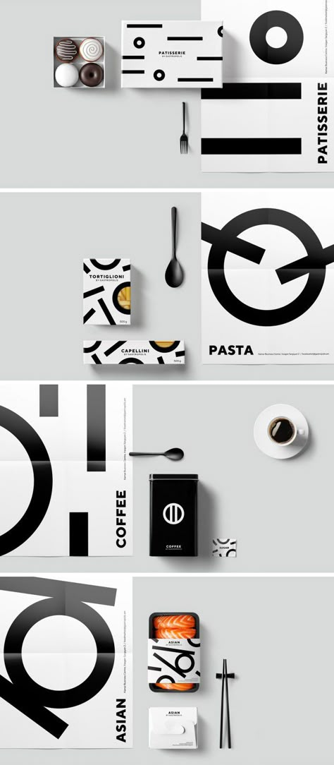 Gourmet Food Branding, Modern Food Branding, Restaurant Branding Design Identity, Culinary Logo Design Ideas, Food Identity Design, Gourmet Logo Design, Modern Food Packaging, Food Brand Identity Design, Restaurant Identity Design