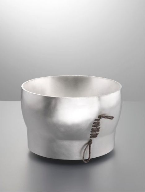 Silver Sculpture, Aesthetic Natural, Artisanal Design, Metal Forming, Contemporary Textiles, Metal Bowl, Composition Photography, Silver Tea, Contemporary Crafts