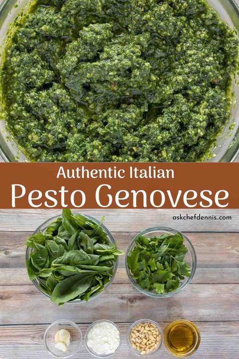 If you’re looking for the best pesto recipe, you’re going to love Pesto Genovese. This classic sauce is made with six simple ingredients. There are so many ways to enjoy traditional Italian pesto! You’ll love this pesto Genovese recipe as it is a true culinary delight. Add pesto to your lunch or dinner tonight! Pesto Sauce Recipe For Pasta, Genovese Sauce Recipe, Pesto Genovese Recipe, Best Pesto Recipe, Best Pesto, Italian Pesto, Pesto Sauce Recipe, Homemade Pesto Recipe, Sauce For Pasta