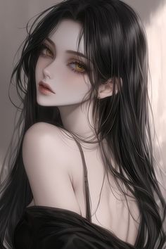 Dark Hair Anime Female, Elegant Anime Woman, Long Anime Hair, Small Business Ideas For Women, Business Ideas For Women, Start A Small Business, Unique Business Ideas, Anime Long Hair, Anime Korea