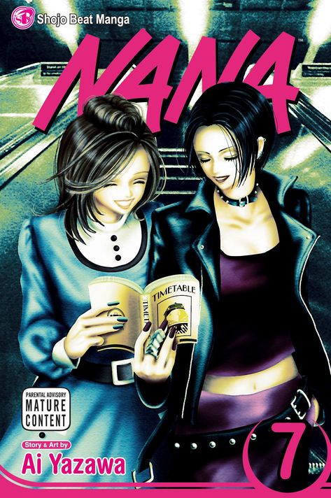 Anime Novel, Nana Anime, Nana Manga, Nana Osaki, Poster Anime, Viz Media, Shoujo Manga, Manga Covers, Two Girls