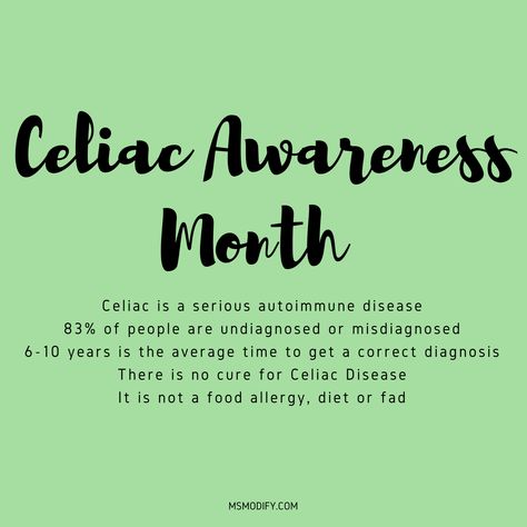 Happy Celiac Awareness Month! Gluten Symptoms, Celiacs Disease, Celiac Awareness Month, Gluten Free Tips, Celiac Awareness, Food Allergy Awareness, Food Allergies Awareness, Allergy Awareness, Lactose Free Diet