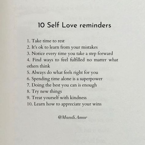 Self-love isn’t selfish, it’s essential. Let these 10 reminders be your daily dose of positivity. Remember, it’s okay to rest, learn from mistakes, and celebrate small wins. Your happiness and well-being matter most. Embrace your individuality, practice self-kindness, and never stop exploring new possibilities. You’re capable of amazing things! ✨ Which of these resonates with you the most? Share your thoughts below! 👇 🛒 Try the 30 Day Self Love Challenge (Link in Bio) Drop a 🤎 and Sav... Self Love Bio, 30 Day Self Love Challenge, Okay To Rest, Celebrate Small Wins, Self Love Challenge, Learn From Mistakes, Small Wins, Learn From Your Mistakes, Beautiful Flowers Photos