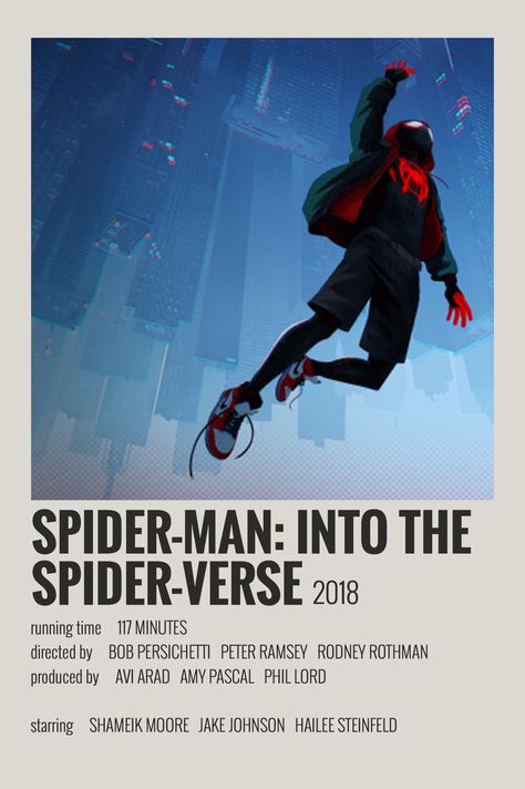 alternative minimalist polaroid poster made by @majaaplb Indie Movie Posters, Marvel Movie Posters, Iconic Movie Posters, Movie Card, Into The Spider Verse, Film Posters Minimalist, Film Poster Design, Polaroid Poster, Minimalist Movie Poster