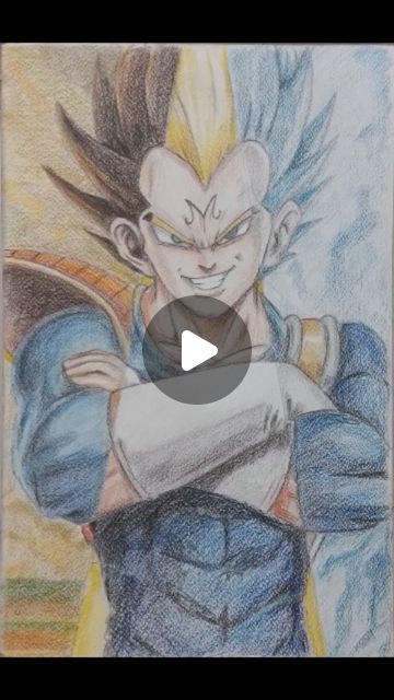 Salú Akira Toriyama
#akiratoriyama 
#dragonballz
#dragonballsuper
#vegeta
#supersayajin
#dibujo #drawing 
#lapicesdecolores #coloredpencil Dragon Ball Super, Dragon Ball Z, Colored Pencils, Drawings, Coloured Pencils