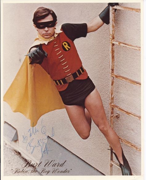 Burt Ward - Robin, the Boy Wonder Adam West Batman, Three Jokers, Robin The Boy Wonder, Batman Tv Show, Burt Ward, Batman 1966, Batman Tv Series, Adam West, Batman And Robin