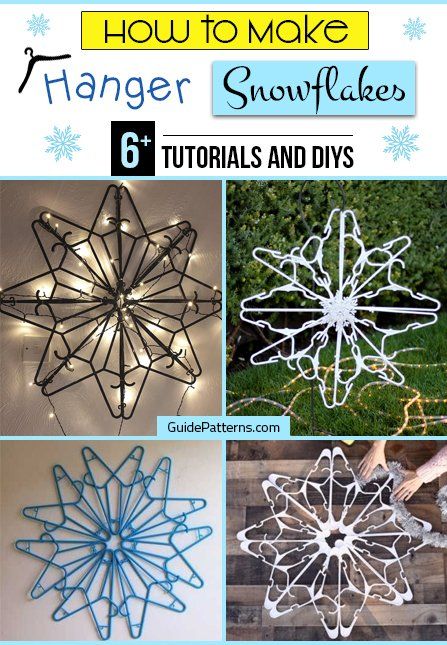 Coathanger Snowflakes, Hanger Snowflakes, Hanger Snowflake, Wire Hanger Crafts, Large Snowflakes, Diy Christmas Snowflakes, Hanger Ideas, Button Headband, Hanger Crafts