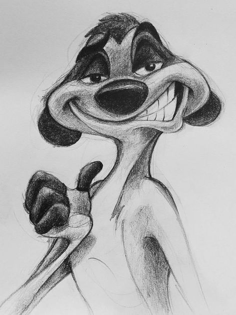 Pencil drawing easy Timon Drawing Easy, Timon Drawing, Drawing Ideas Disney Characters, Disney Sketches Pencil, Disney Pencil Drawings, Draw With Pencil, Disney Character Sketches, Drawing Sculpture, Sculpture Pottery