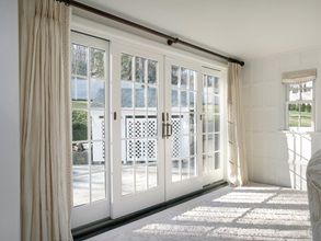 French Patio Doors, Sliding French Doors - Renewal by Andersen Sliding French Doors Patio, Sliding French Doors, French Patio, Patio Door Curtains, French Door Curtains, French Doors Exterior, French Doors Patio, Sliding Patio Doors, Patio Door