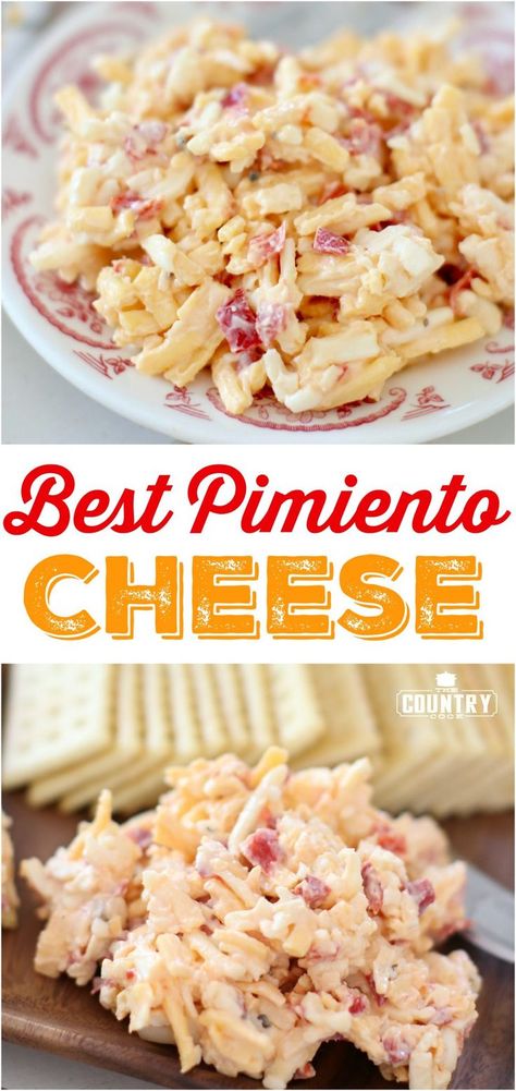 Best Pimiento Cheese recipe from The Country Cook Best Pimiento Cheese Recipe, Pimiento Cheese Recipe, Southern Pimento Cheese, Pimento Cheese Recipe, Picnic Potluck, Cheese Spreads, Pimento Cheese Recipes, Pimiento Cheese, Country Cook