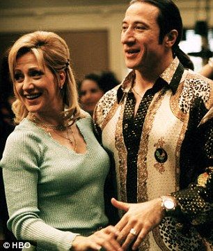 Sopranos star discovers long-lost Italian masterpiece worth millions of dollars Sopranos Party, Sopranos Aesthetic, Carmela Soprano, Sopranos Poster, Edie Falco, Saint Sebastian, James Gandolfini, Bada Bing, Wife Style