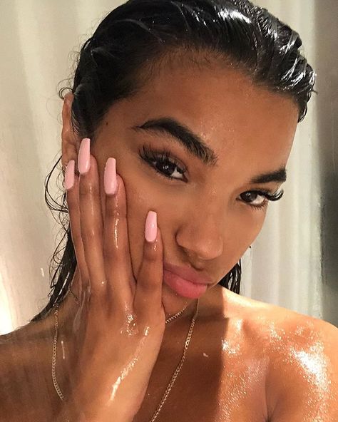 @chloescantlebury on Instagram: “Imagine flying 12 hours to another country to be ill as a mfer” Tan Skin Nails, Tan Nails, Teen Nails, Skin Goals, Tan Skin Tone, Pretty Nail Colors, Fun Nail Colors, Skin Model, Simple Acrylic Nails