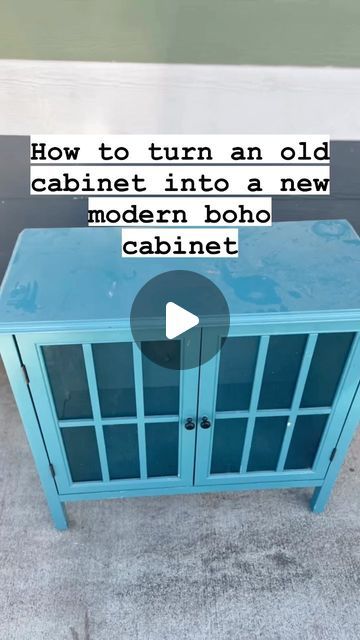 𝐂𝐢𝐞𝐫𝐚 𝐁𝐫𝐚𝐭𝐭𝐚𝐢𝐧 ✨ 𝐃𝐈𝐘 & 𝐅𝐮𝐫𝐧𝐢𝐭𝐮𝐫𝐞 𝐅𝐥𝐢𝐩𝐩𝐢𝐧𝐠 on Instagram: "Cabinet transformation!! 

This is how I turned this old blue target cabinet into a modern boho cabinet! 

Steps I took: 
-clean and remove hardware 
-strip with @stripwell QCS furniture stripper 
-let sit for a half an hour then scrape and wipe off old finish
-scuff sand 
-prime with 123 primer 
-paint with @melangepaints ONe paint in jet black 
-sprayer is @wagnerspraytech flexio 5000
-add cane into doors: soak cane, stretch it and staple it with staple gun into the inside of the frame (using smallest staples 1/4 inch). 
-add all purpose @thegorillagluecompany  glue around edge on top of staples and edge of cane. 
-I put the seal back in to cover the staples that was originally around the edge of th Target Cabinet, Boho Cabinet, Vintage Furniture Makeover, Cabinet Transformations, Primer Paint, Old Cabinet Doors, Diy Furniture Flip, Furniture Flipping, Boho Furniture