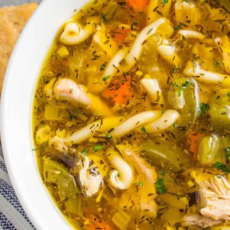 Gluten Free Chicken Noodle Soup {Paleo Option} - Joyfully Full Instant Pot Gluten Free Chicken Noodle Soup, Homemade Gluten Free Chicken Noodle Soup, Paleo Chicken Noodle Soup, Chicken Noodle Soup Gluten Free, Gluten Free Chicken Noodle Soup, Chicken Noodle Soup Recipe Homemade, Banza Pasta, Split Chicken Breast, Soup Paleo