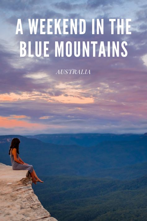 A Weekend in the Blue Mountains — jamiechancetravels Blue Mountains Australia, Quick Weekend Getaways, Australia Itinerary, Hiking National Parks, Hiking Spots, The Blue Mountains, Blue Mountains, Blue Mountain, Weekend Trips