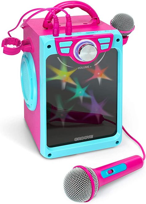 Kids Karaoke Machine, Karaoke Speaker, Mermaid Toys, Christmas Presents For Kids, Karaoke System, Kids Technology, Karaoke Microphone, Karaoke Machine, Pop Box