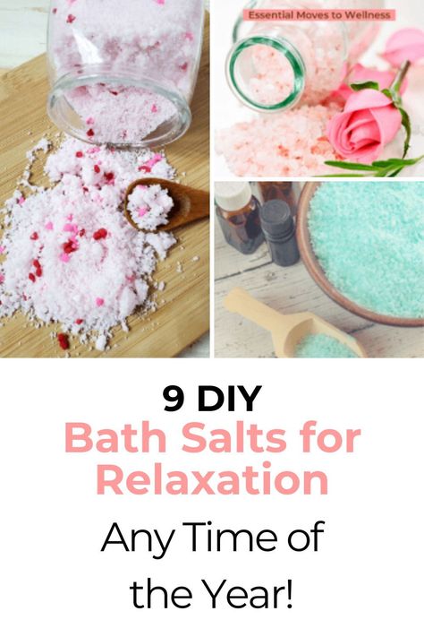 After a long day hard at work, retreat to a safe space where you can let your worries go. These DIY bath salts for relaxation are perfect for you, a friend or a family member! Each DIY bath salt recipe is easy to make with natural ingredients. You can make these easy bath salt recipes for yourself or make one as a gift. There’s a little bit of something for everyone, for any time of the year! Basic Bath Salt Recipe, Halloween Bath Salts Diy, Epsom Salt Bath Recipe, Bath Salt Recipe, Diy Bath Salts, Diy Makeup Setting Spray, Peppermint Bath Salts, Diy Bath Salt, Bath Soak Recipe