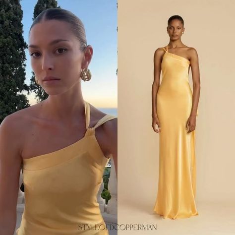 Danielle Copperman Style on Instagram: "@dcopperman wears @arcinaori Monique Dress (324,95€ - sold out) and @the.ysso Clos Earrings (£470). ✨  #dcoppermanstyle #dcoppermancloset #daniellecopperman #daniellecoppermancloset #model #likeforlikes #followforfollowback #ffff #lfl #fashion #classic #aesthetic #summeroutfit #summerstyle #summer #style #daniellecopperman #dcopperman" Kate Hudson Dress, Danielle Copperman, Classic Aesthetic, Instagram Style, Dress Inspo, Kate Hudson, Dance Dresses, Fashion Details, Formal Dress