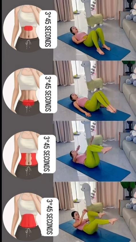 Middle Abs Workout, Upper Abdomen Workout, Upper Tummy Workout, Tommy Exercise, Lower Abdomen Workout, Upper Belly Fat Workout, Exercise For Lower Back, Lower Stomach Workout, Flat Tommy