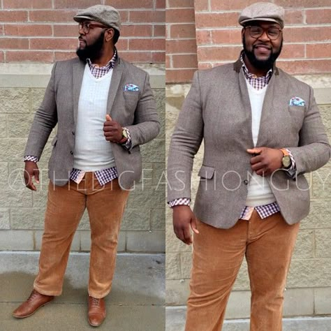 Big Guy Fashion, Plus Size Man Fashion, Chubby Men Fashion, Large Men Fashion, Large Mens Fashion, Urban Sport, Big And Tall Style, Chubby Men, Guy Fashion