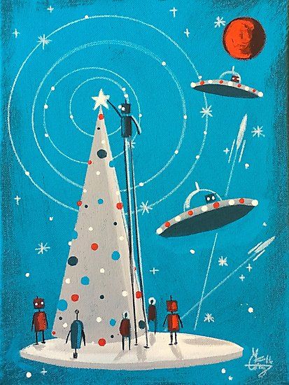 Images Noêl Vintages, Mid Century Christmas, Christmas Party Games, Arte Inspo, Vintage Christmas Cards, Christmas Illustration, Vintage Ornaments, Vintage Holiday, Christmas Images