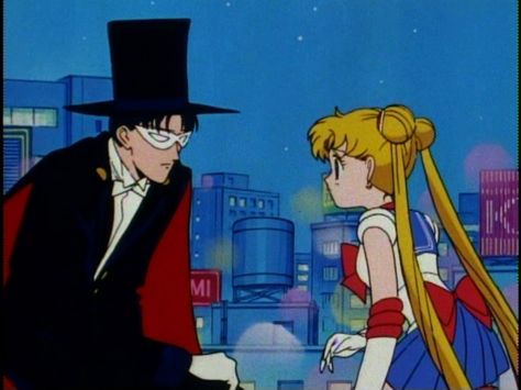 Sailor Moon & Tuxedo Mask Sailor Moon 1992, Sailor Moon 2014, Sailor Moon Tuxedo Mask, Moon Kingdom, Capcom Art, Sailor Scout, Tuxedo Mask, Moon Princess, Princess Serenity