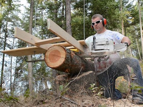 We've been milling lumber on our off grid homestead. Here are some lessons we've learned while using our DIY Alaskan homemade chainsaw mill Alaskan Chainsaw Mill, Homemade Sawmill, Saw Mill Diy, Homemade Chainsaw Mill, Chainsaw Sharpening Tools, Chainsaw Mill Plans, Bandsaw Mill, Chainsaw Mill, Lumber Mill