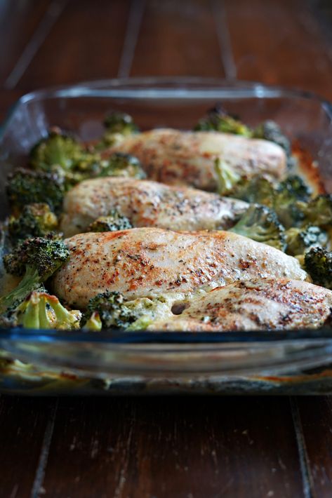 Raising Generation Nourished, Chicken And Broccoli Dinner, Baked Chicken And Broccoli, Creamy Baked Chicken, Chicken Recipes Dairy Free, Broccoli Dinner, Broccoli Bake, Dairy Free Cream, Chicken And Broccoli