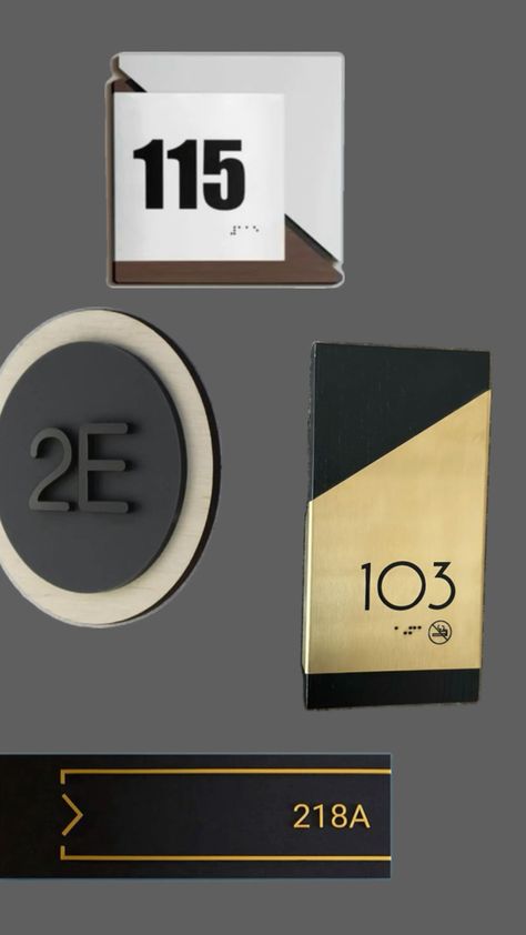 Enhance your space with our Custom Door Signs Design! Perfect for any interior, our door plates and room numbers add a personalized and stylish touch. Ideal for homes, offices, or commercial spaces. Geometric Tattoo Pattern, Door Plates, Signs Design, Plaque Design, Hotel Door, Custom Plates, Door Numbers, Modern Door, Tattoo Pattern