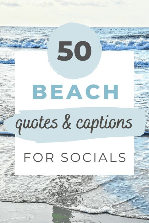 Looking for the perfect summer Instagram captions? Check out our collection of beach-inspired quotes and sunny captions to elevate your vacation posts! Whether you're lounging by the shore or exploring new destinations, these beach Instagram captions will capture the essence of your summer adventures Coastal Instagram Captions, Beach Song Lyrics Captions, Beach Vacation Quotes, Summer Beach Captions, Beach Insta Captions, Beach Quotes Instagram, Beach Quotes And Sayings, Vacation Quotes Beach, Summer Vacation Quotes