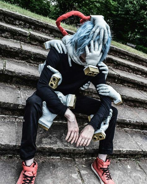 Aizawa Cosplay, Deku Cosplay, Anime Cosplay Makeup, My Hero Academia Cosplay, Mha Cosplay, Tomura Shigaraki, Anime Villians, Good Anime To Watch, Cosplay Diy