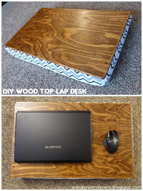 Wander. Wonder. Win.: Wander: DIY Lap Desk Lap Desk Diy, Diy Lap Desk, Lap Desks, Bamboo Organizer, Diy Wood Desk, Lap Table, Wood Trays, Diy Laptop, Lap Tray