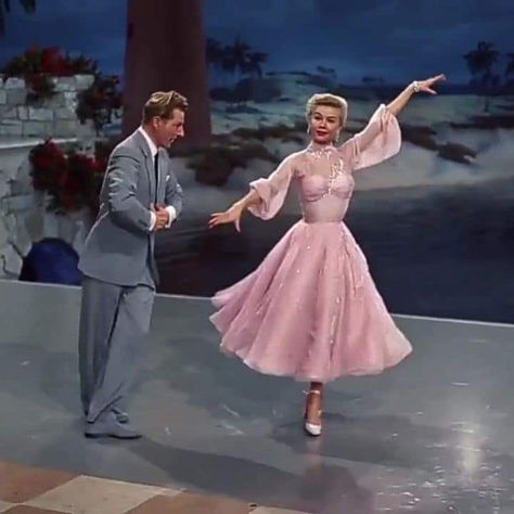 Vera Ellen White Christmas, High Neck Outfit, Edith Head Designs, White Christmas Dress, Ballroom Blitz, White Christmas Movie, Vera Ellen, Ellen White, Edith Head